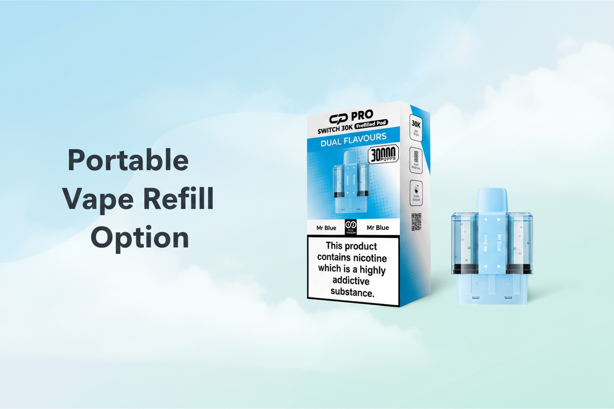 Portable Vape Refill Option