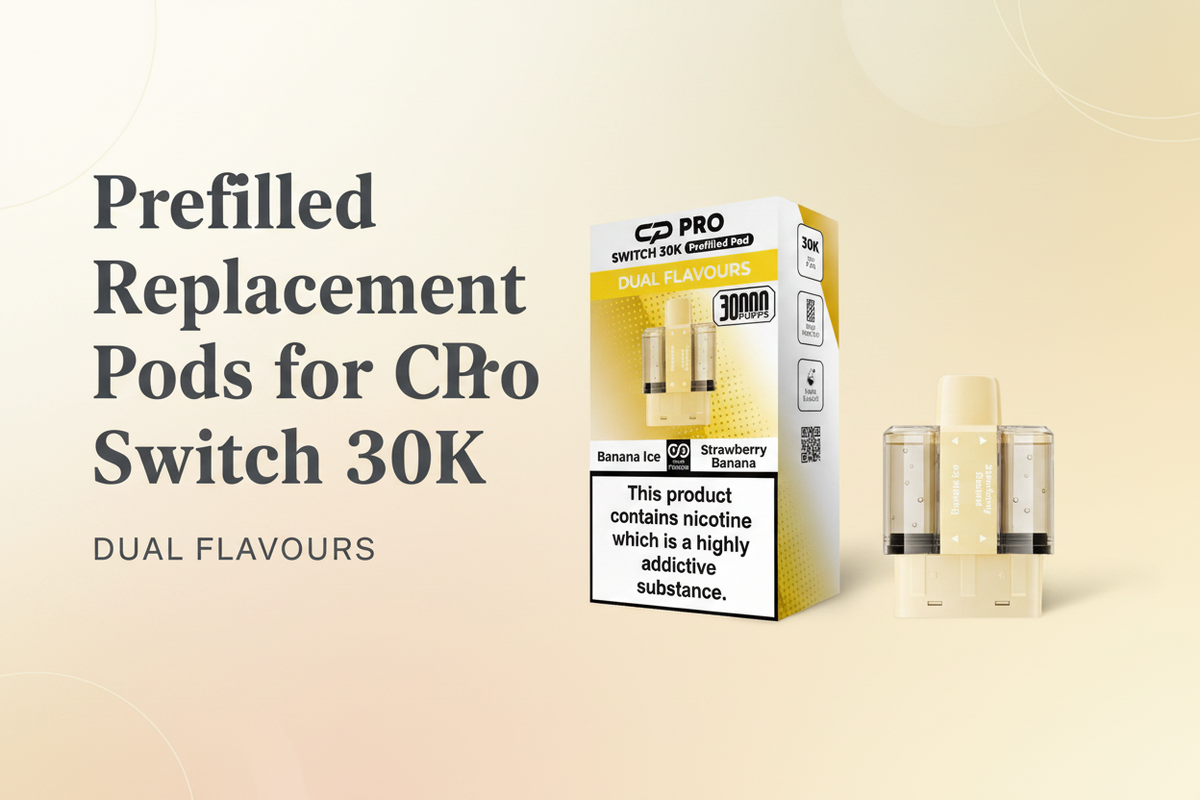 Prefilled Replacement Pods for CP Pro Switch 30k