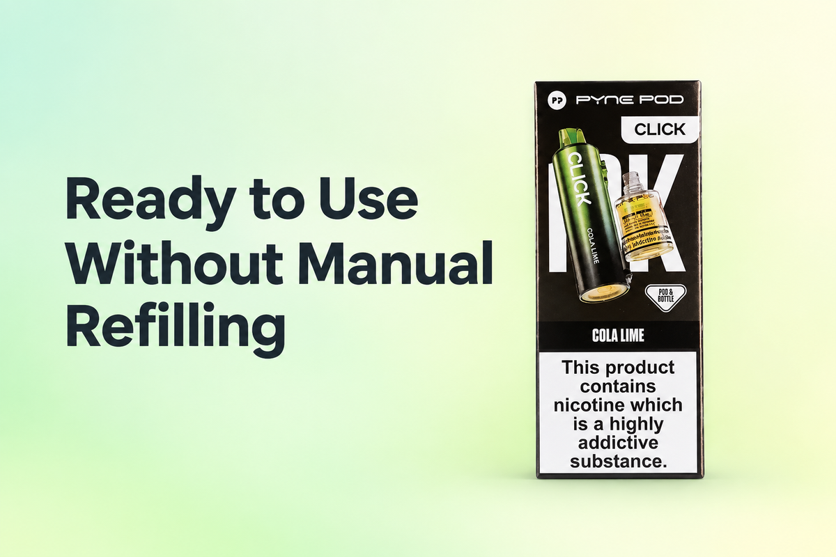 Ready to Use Without Manual Refilling