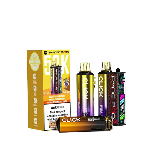 Pyne Pod Click 50K Vape Kit mango edition