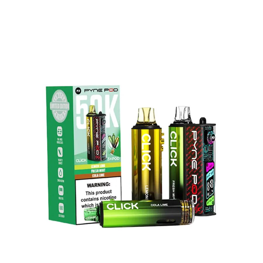 Pyne Pod Click 50K Vape Kit green edition