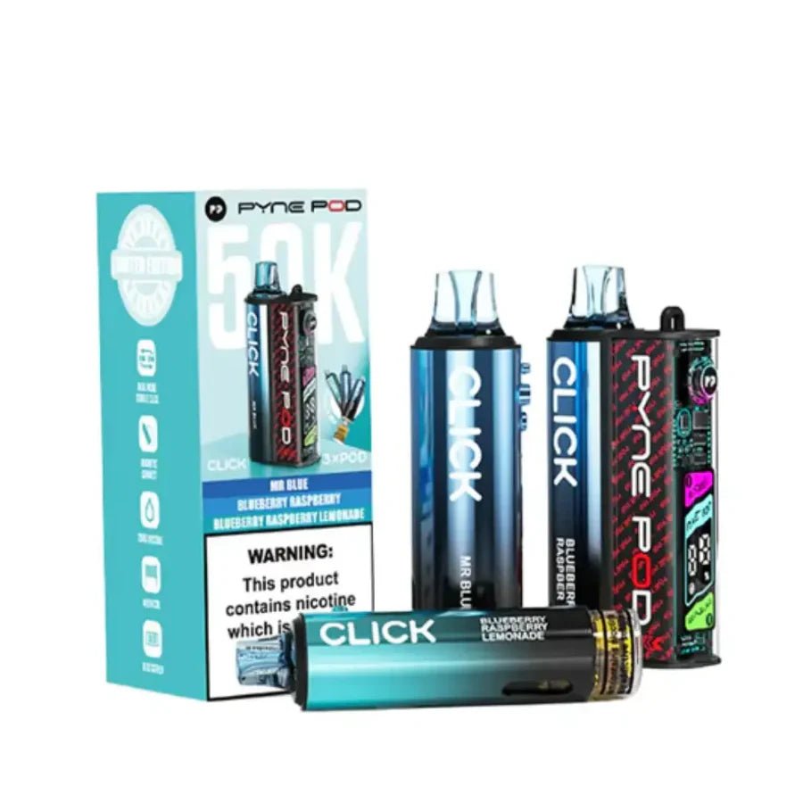 Pyne Pod Click 50K Vape Kit blue edition