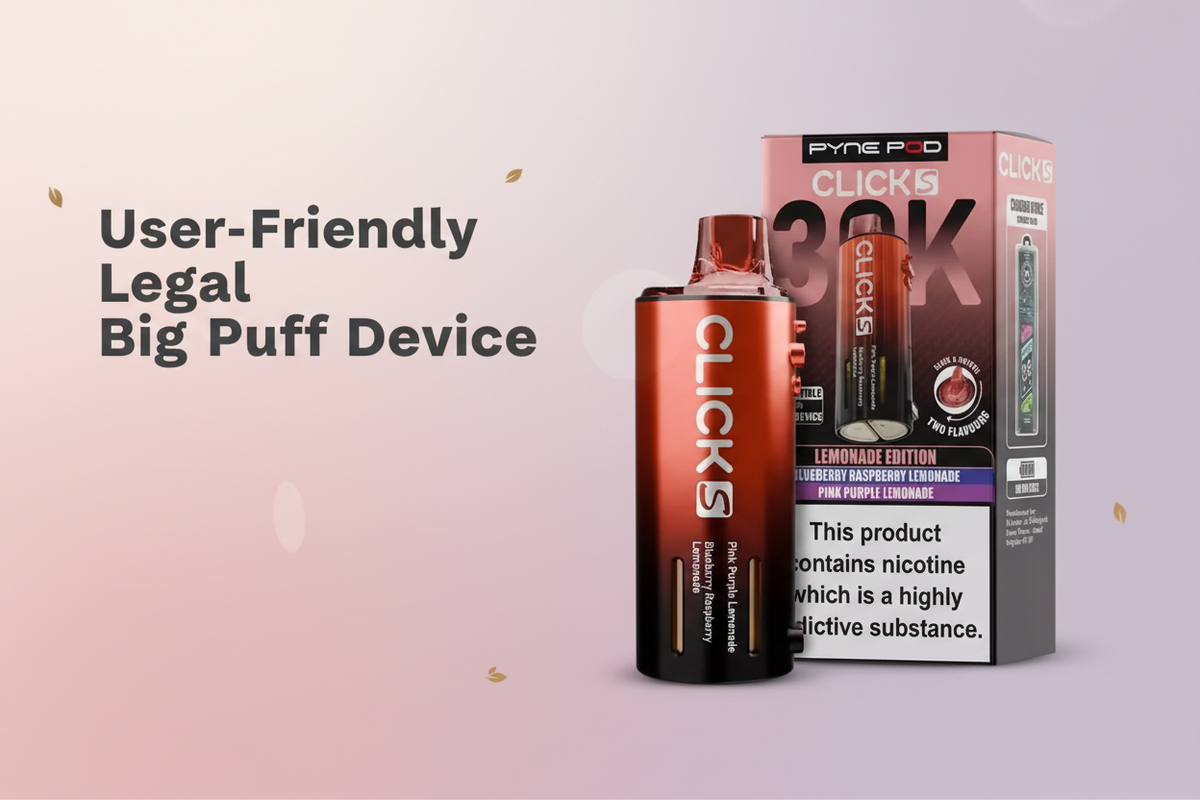 User-Friendly Legal Big Puff Device