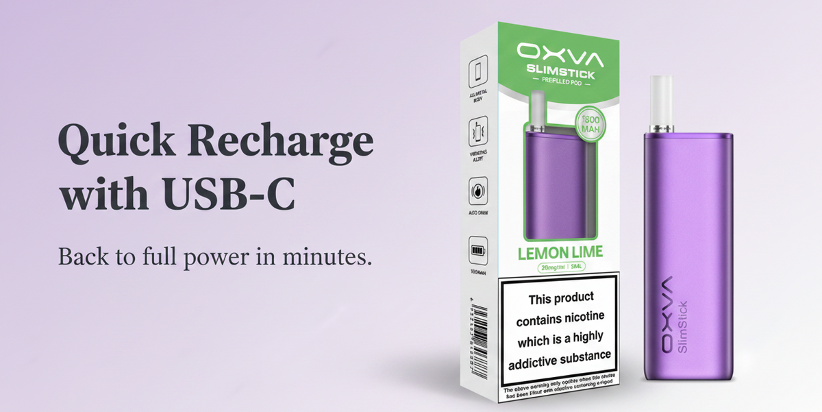 Quick Recharge with USB-C