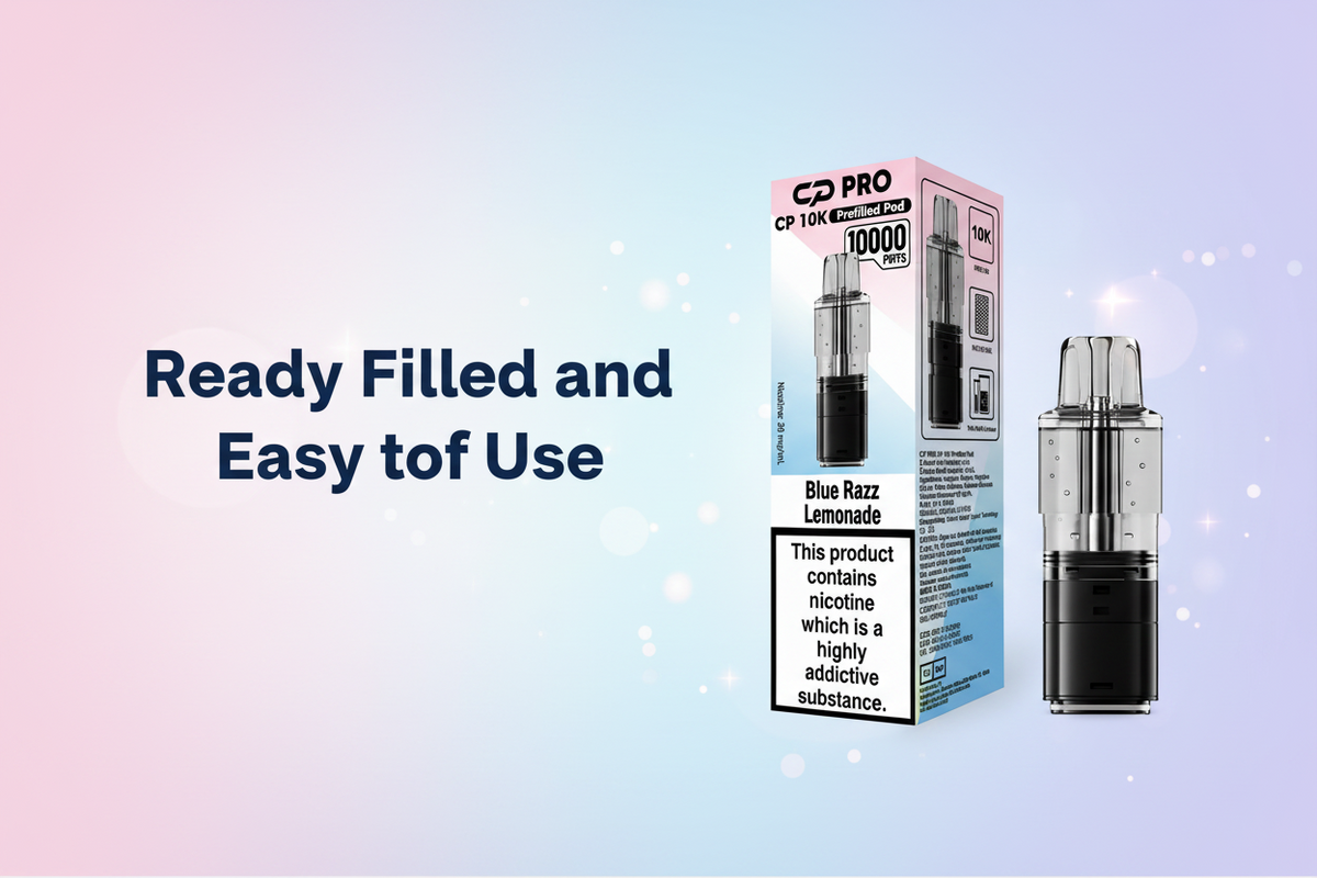 Ready Filled and Easy to Use