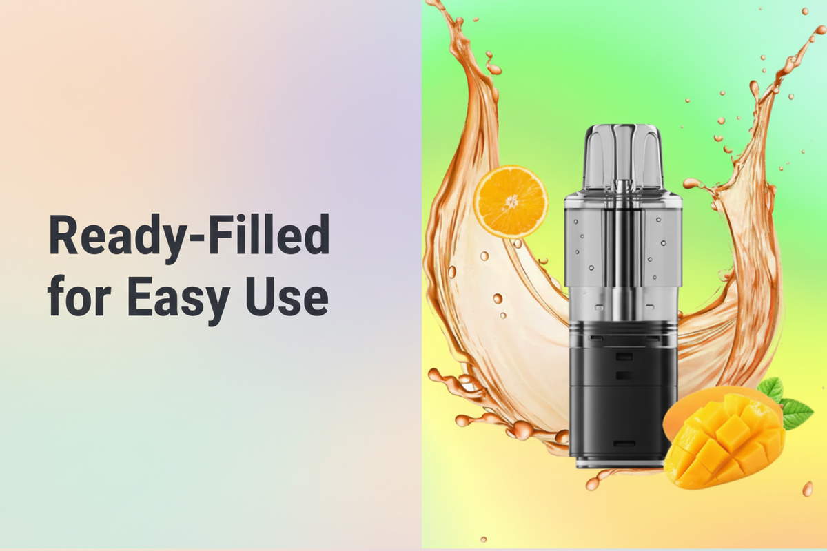 Ready-Filled for Easy Use