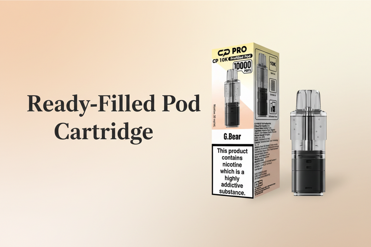 Ready-Filled Pod Cartridge