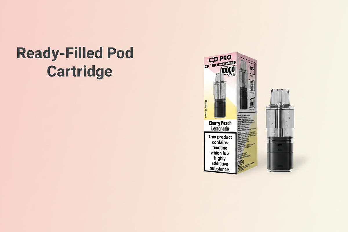 Ready-Filled Pod Cartridge
