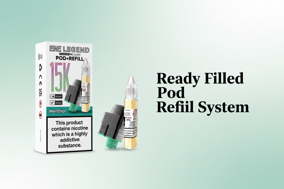 Ready Filled Pod Refill System