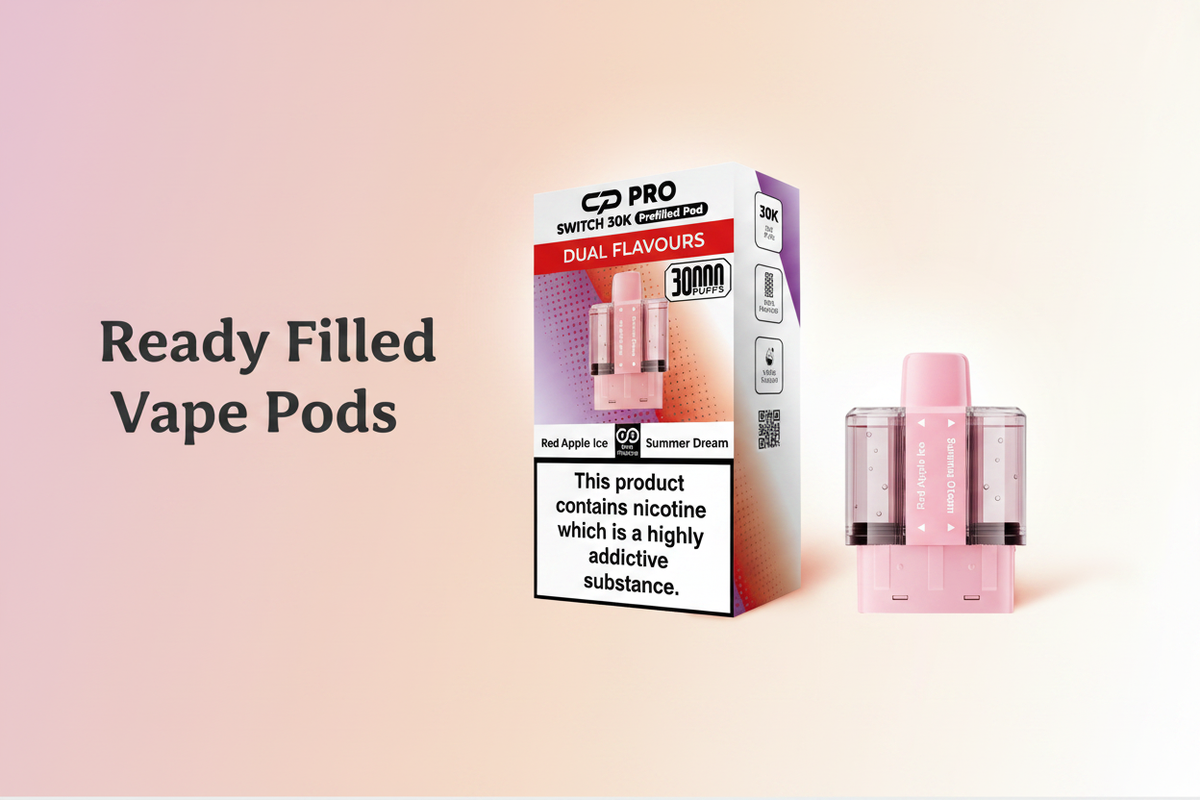 Ready Filled Vape Pods