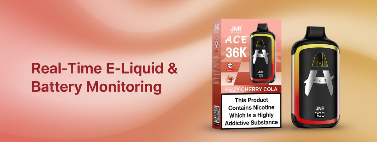 Real-Time E-Liquid & Battery Monitoring