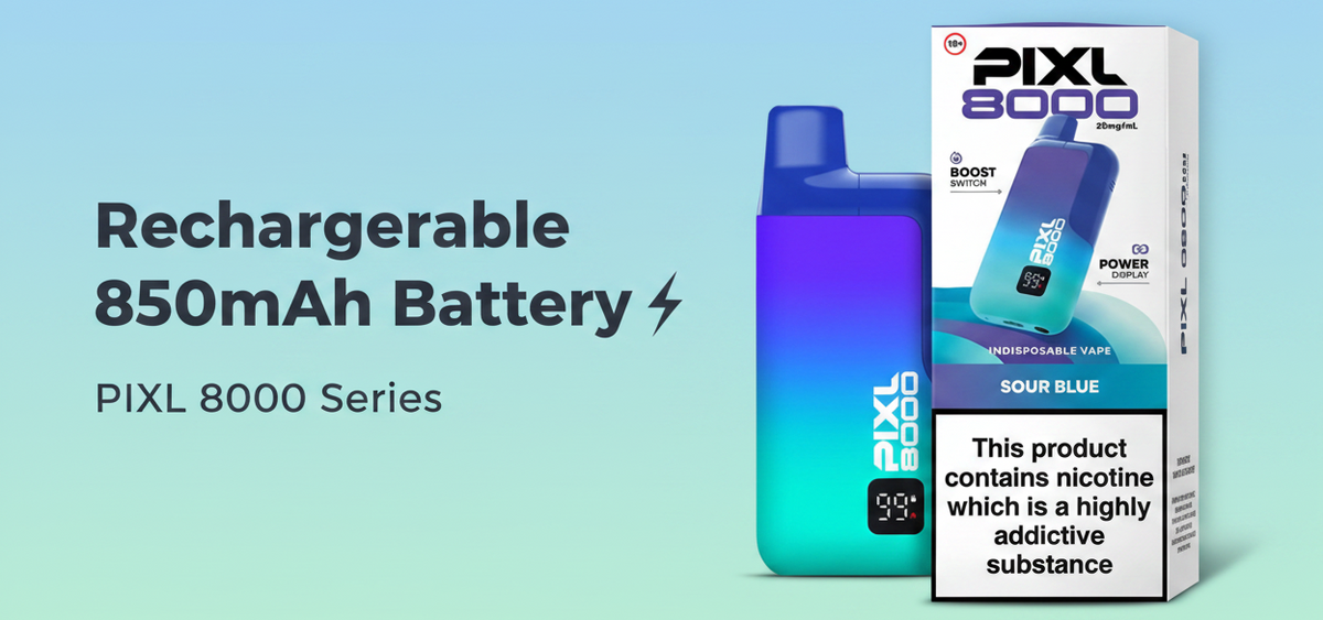 Rechargeable 850mAh Battery