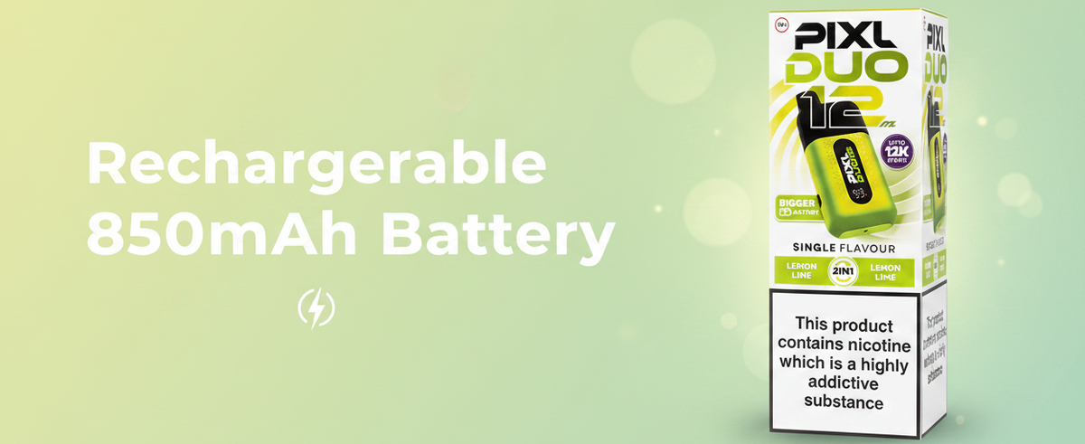 Rechargeable 850mAh Battery
