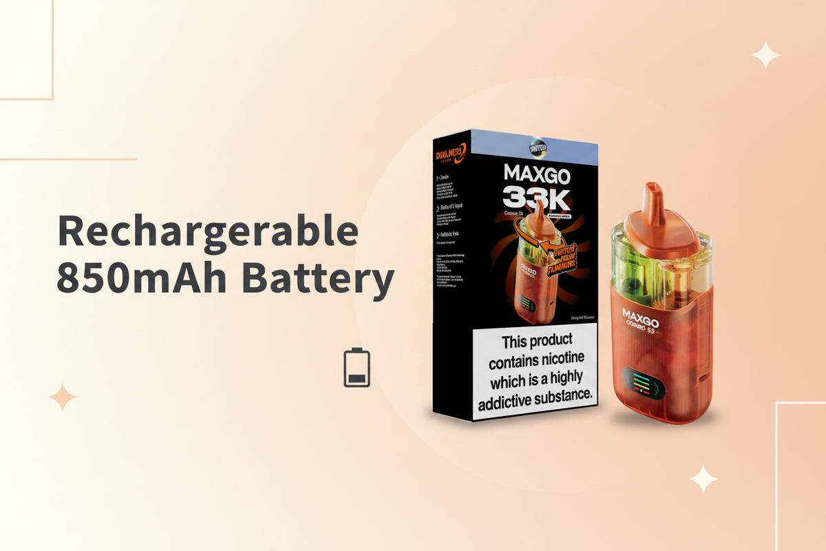Rechargeable 850mAh Battery