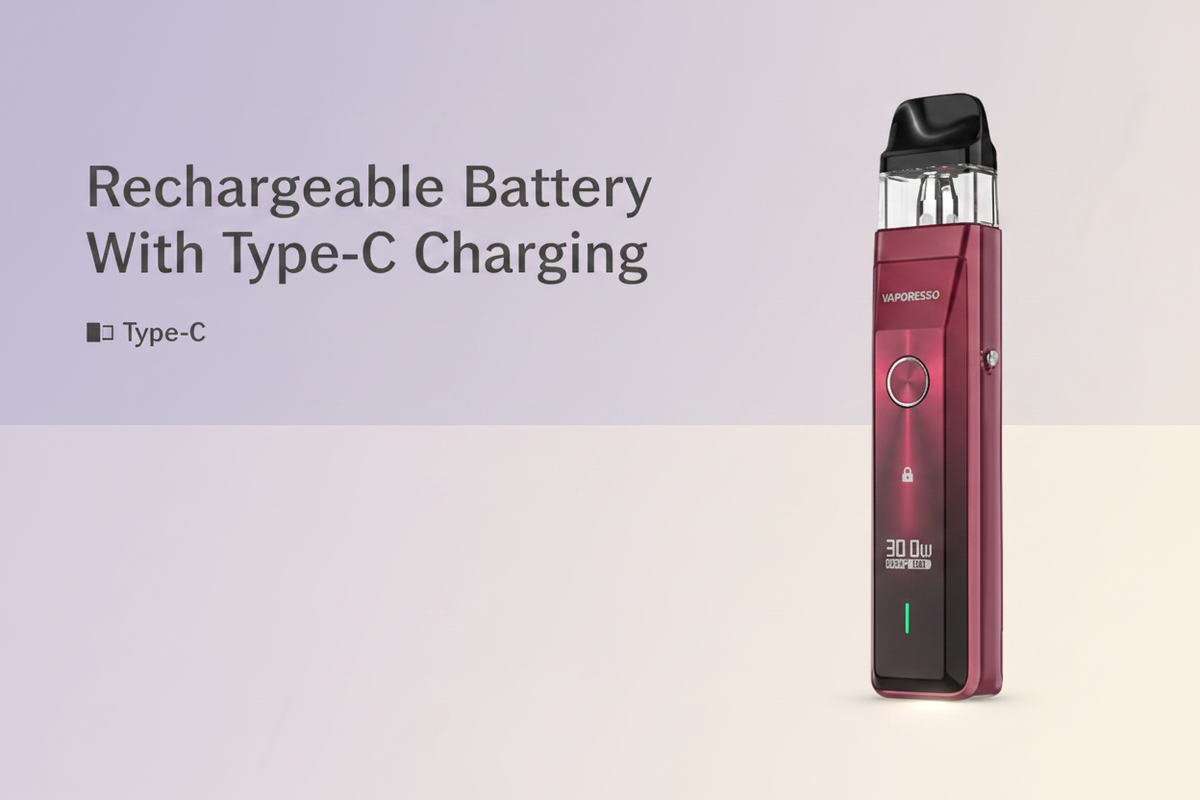 Rechargeable Battery With Type-C Charging
