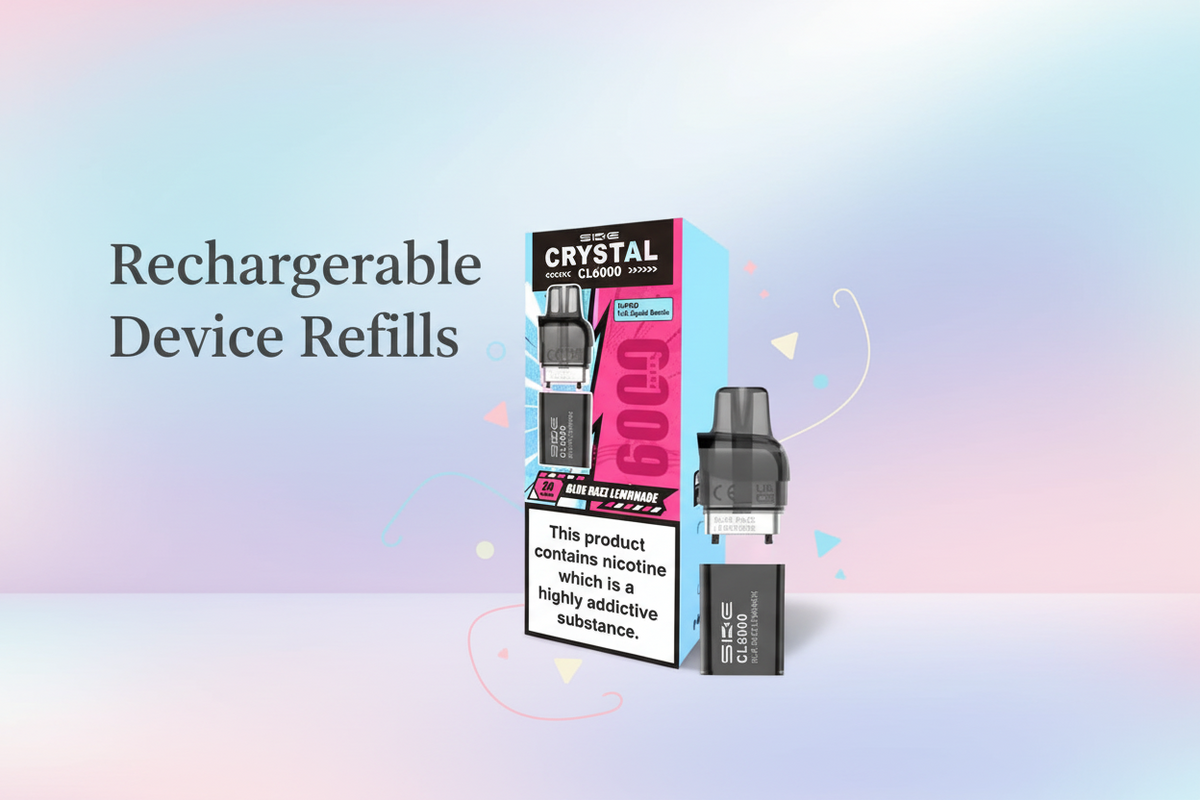 Rechargeable Device Refills