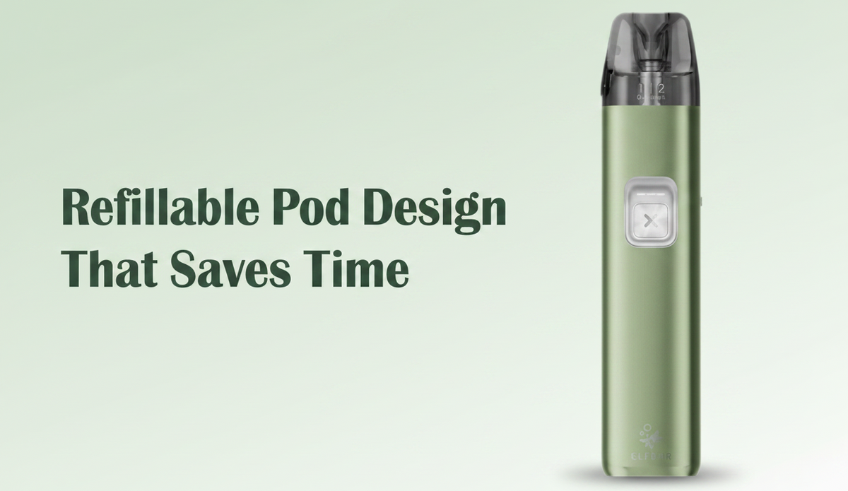 Refillable Pod Design That Saves Time