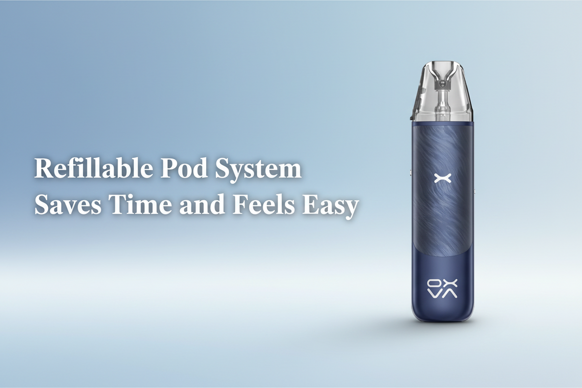 Refillable Pod System Saves Time and Feels Easy