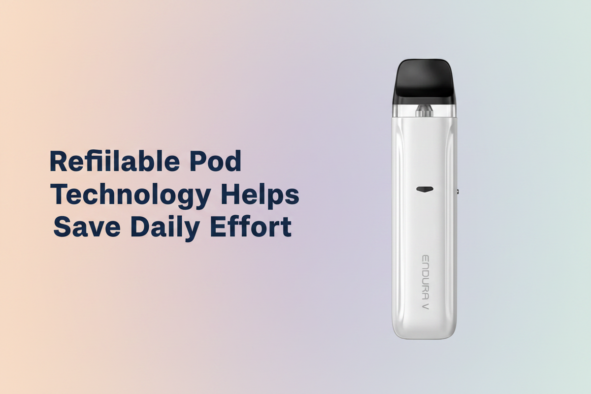 Refillable Pod Technology Helps Save Daily Effort