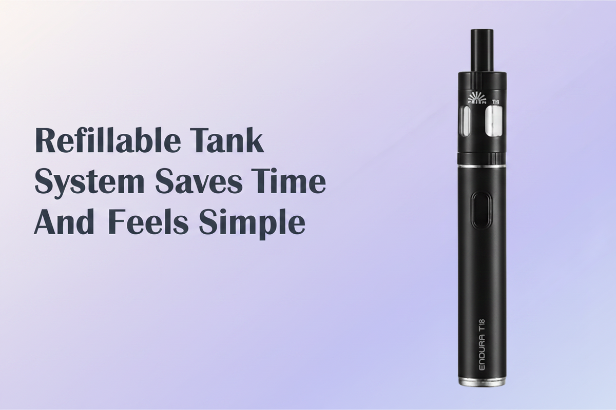 Refillable Tank System Saves Time And Feels Simple