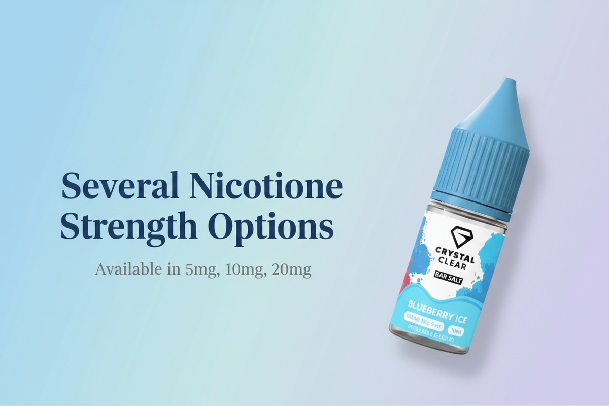 Several Nicotine Strength Options
