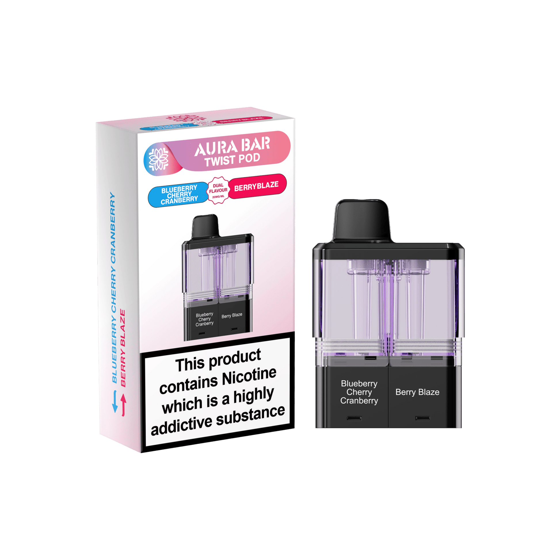 Shop Aura Bar Twist 40k Replacement Pods - Aura Bar Twist 40k Replacement Pods - Vape Blaze