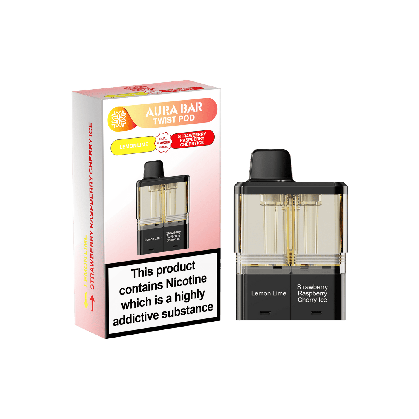 Shop Aura Bar Twist 40k Replacement Pods - Aura Bar Twist 40k Replacement Pods - Vape Blaze