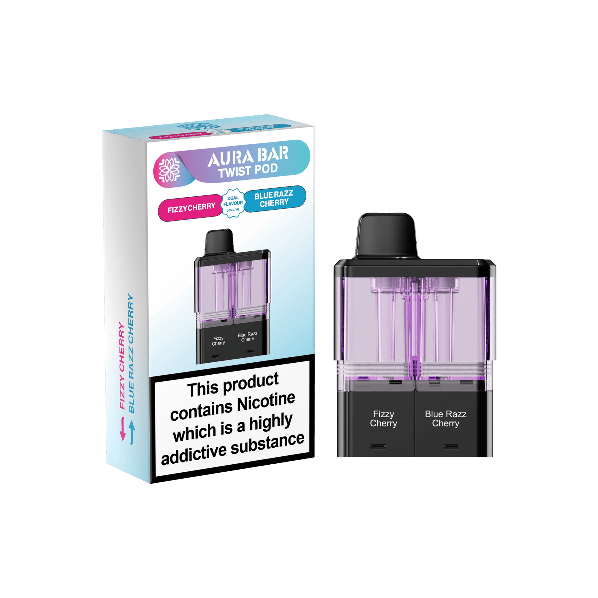 Shop Aura Bar Twist 40k Replacement Pods - Aura Bar Twist 40k Replacement Pods - Vape Blaze