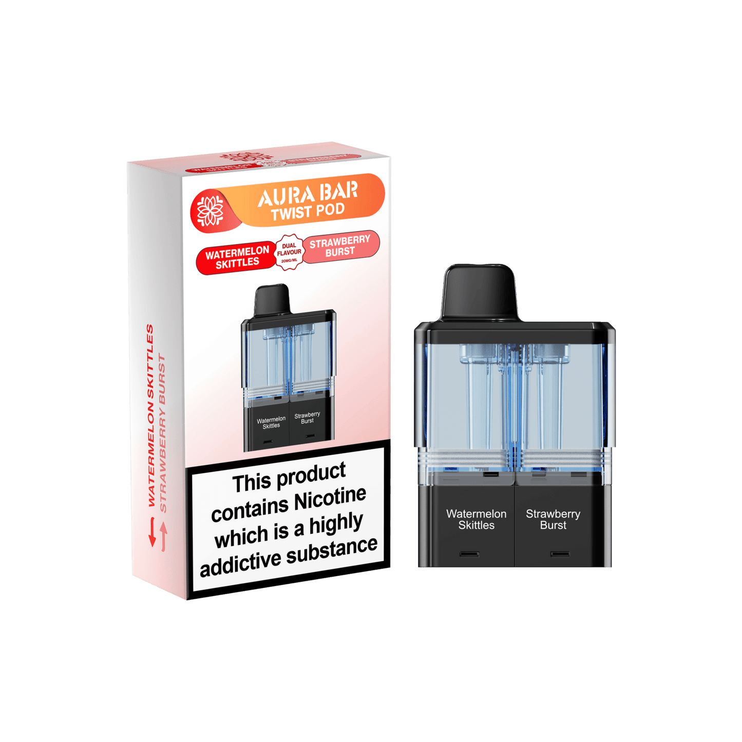 Shop Aura Bar Twist 40k Replacement Pods - Aura Bar Twist 40k Replacement Pods - Vape Blaze