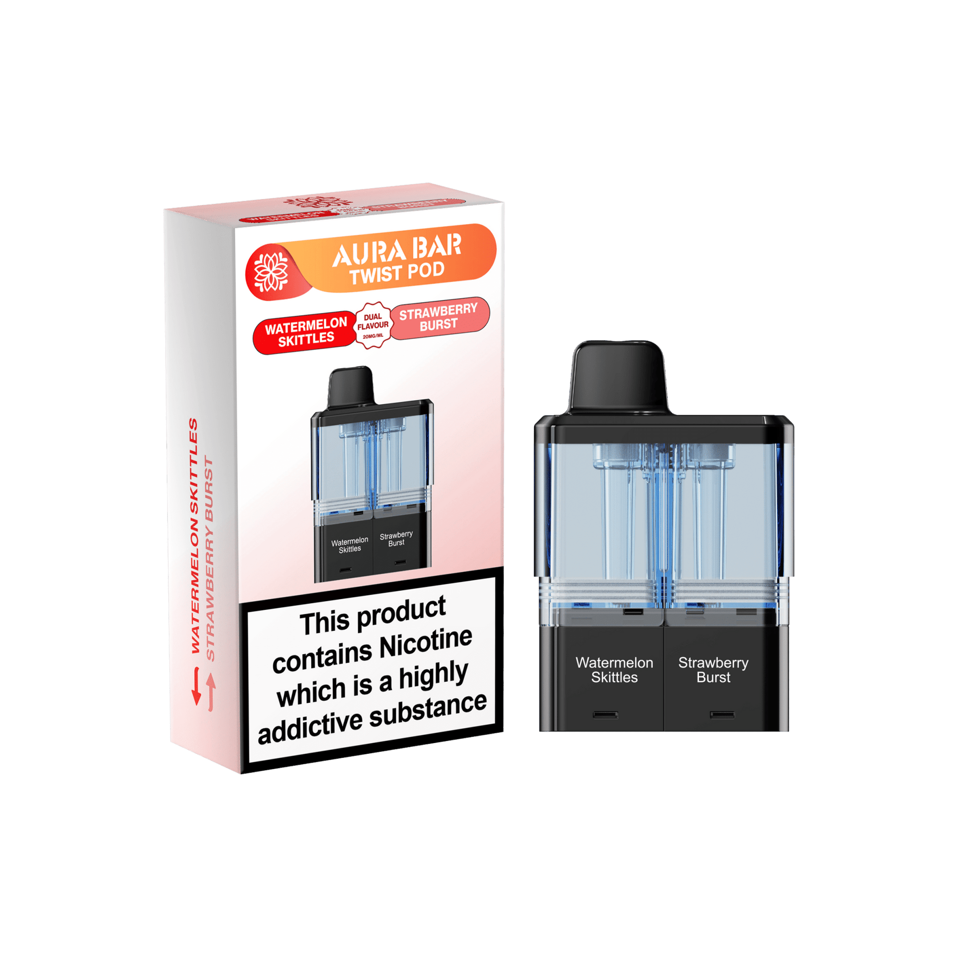 Shop Aura Bar Twist 40k Replacement Pods - Aura Bar Twist 40k Replacement Pods - Vape Blaze