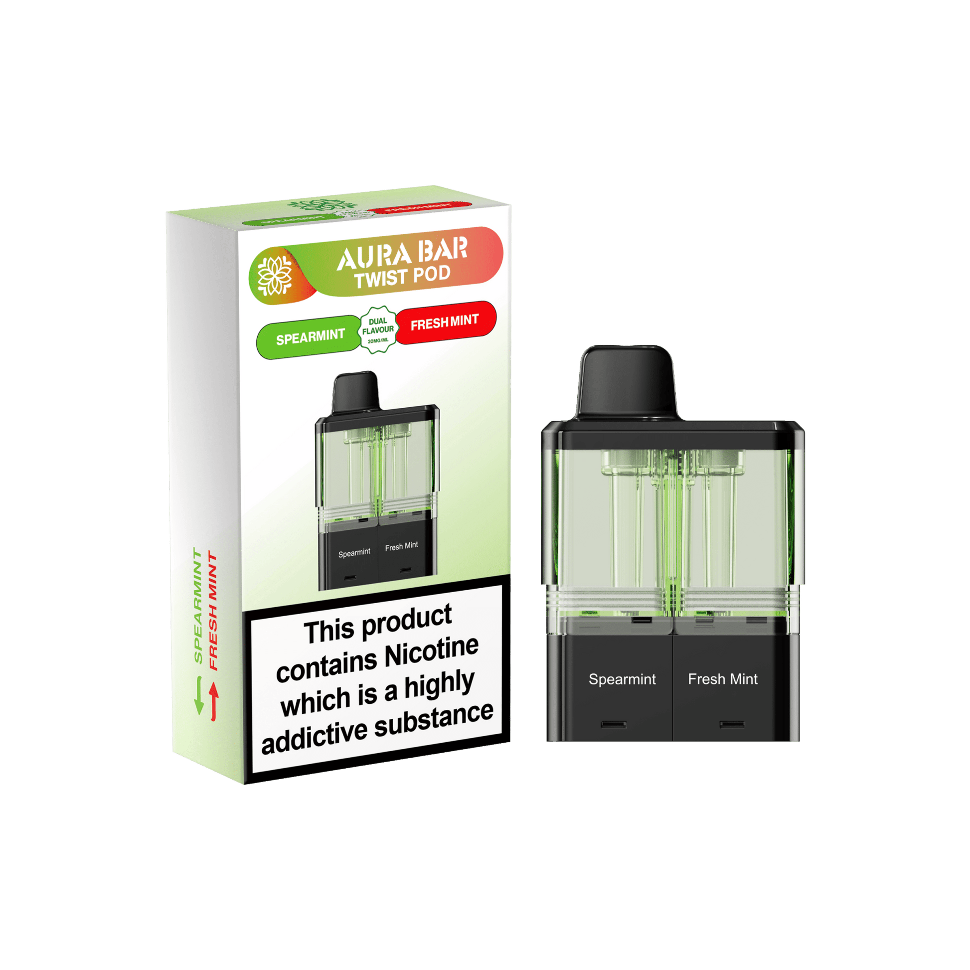 Shop Aura Bar Twist 40k Replacement Pods - Aura Bar Twist 40k Replacement Pods - Vape Blaze