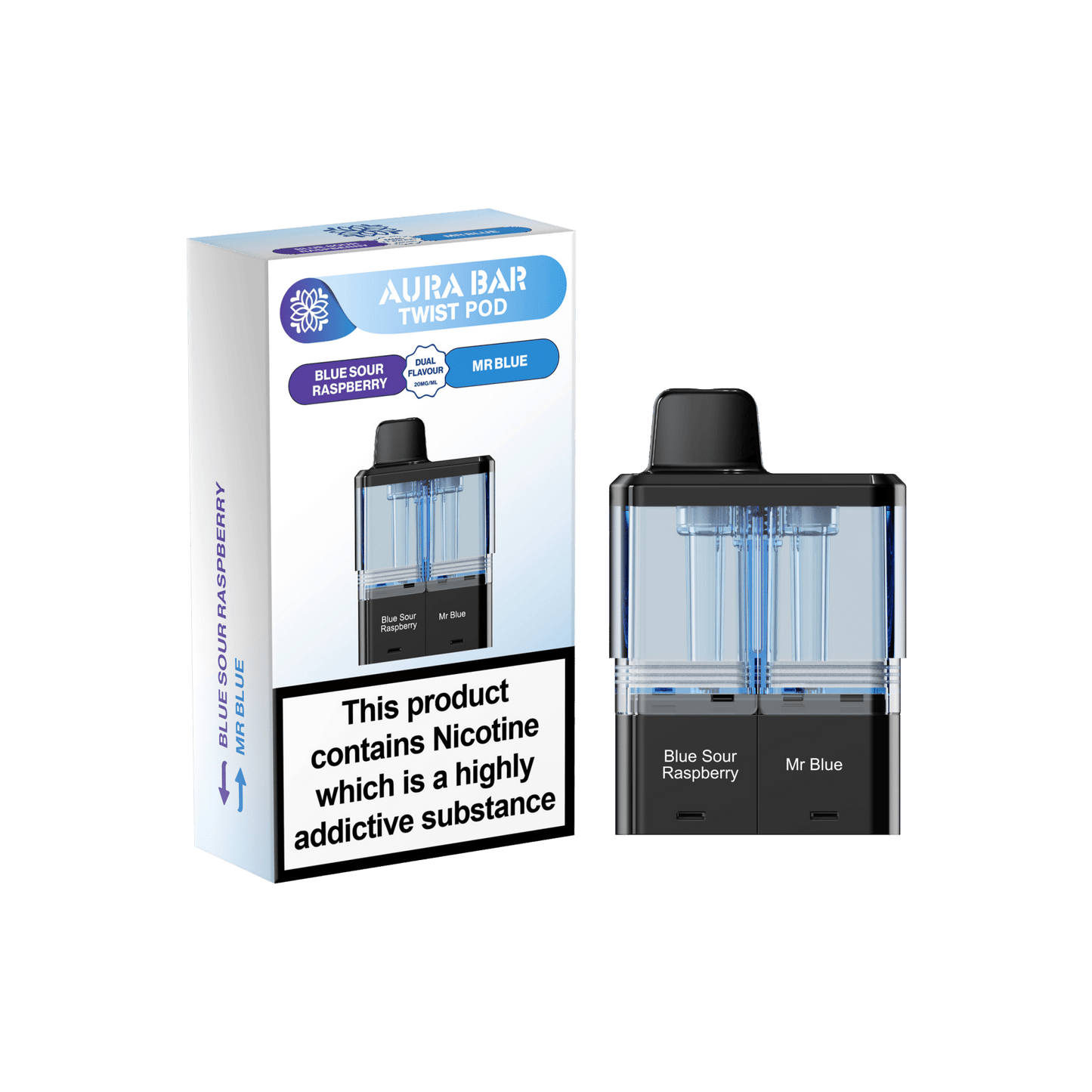 Shop Aura Bar Twist 40k Replacement Pods - Aura Bar Twist 40k Replacement Pods - Vape Blaze