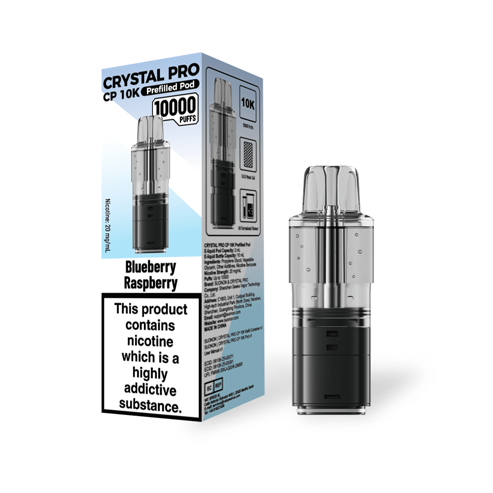 Shop Crystal Pro CP 10k Replacement Pods - Crystal Pro CP 10k Replacement Pods - Vape Blaze