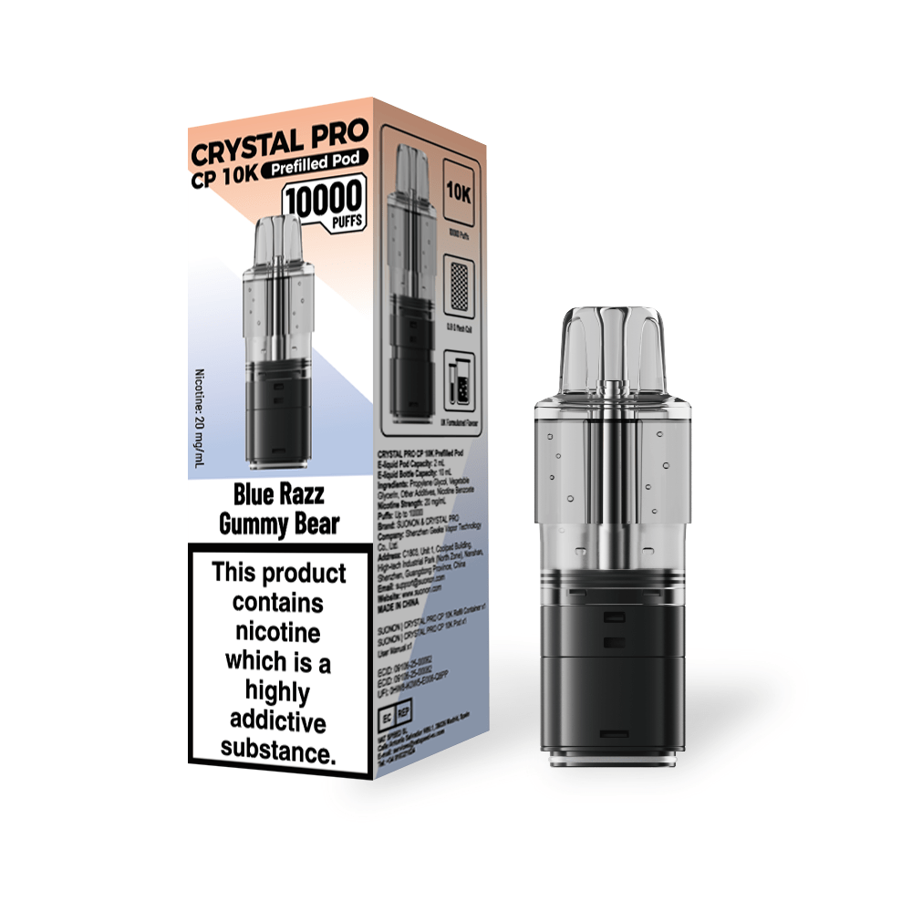 Shop Crystal Pro CP 10k Replacement Pods - Crystal Pro CP 10k Replacement Pods - Vape Blaze