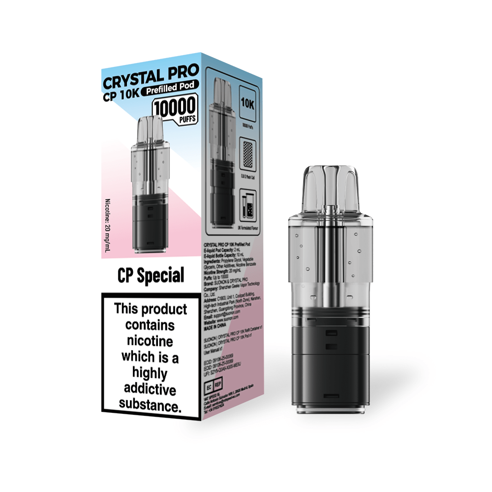 Shop Crystal Pro CP 10k Replacement Pods - Crystal Pro CP 10k Replacement Pods - Vape Blaze