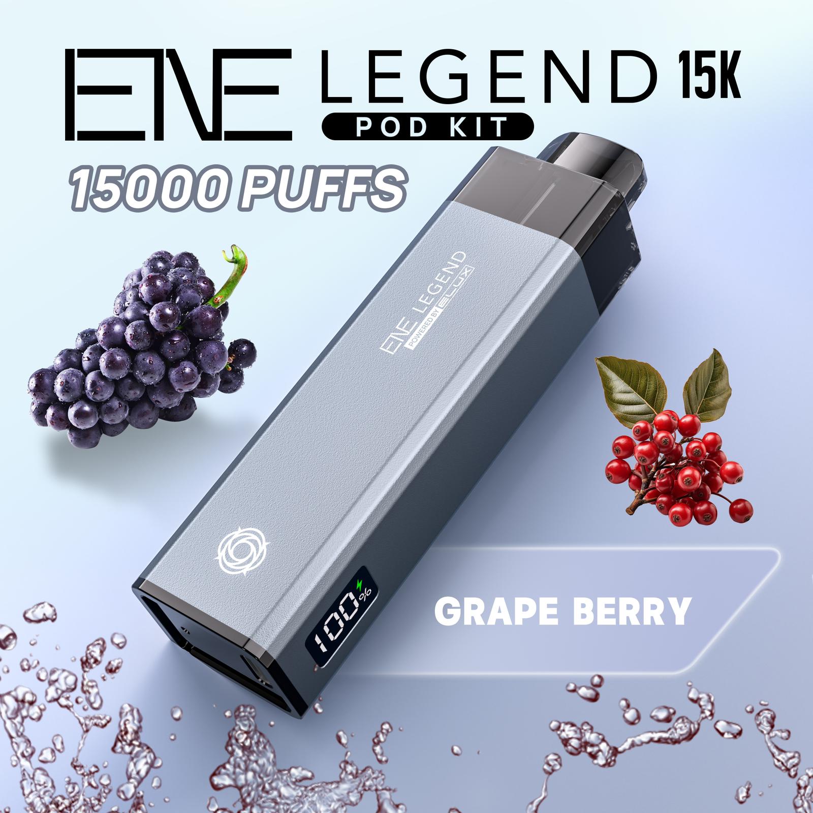 Shop Elux ENE Legend 15k Pod Vape Kit Pack of 5 - Elux ENE Legend 15k Vape Pod Kit Pack of 5 Simbavapes - Vape Blaze