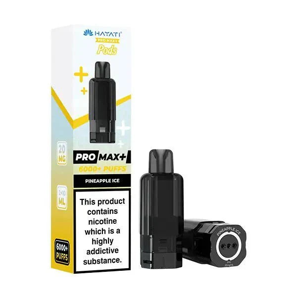 Shop Hayati Pro Max Plus 6000 Pods - Hayati Pro Max Plus 6000 Prefilled Pods - Power Vape Shop - Vape Blaze