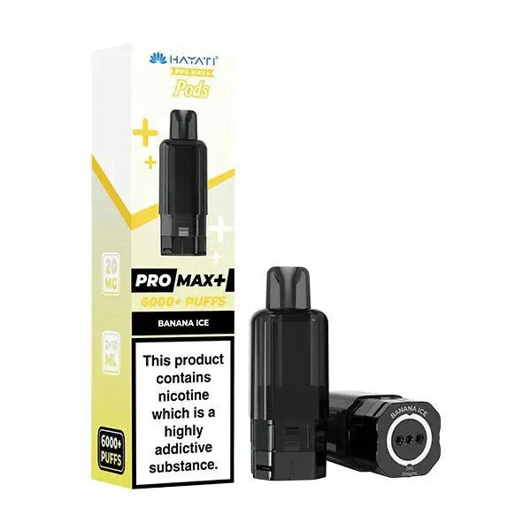 Shop Hayati Pro Max Plus 6000 Pods - Hayati Pro Max Plus 6000 Prefilled Pods - Power Vape Shop - Vape Blaze