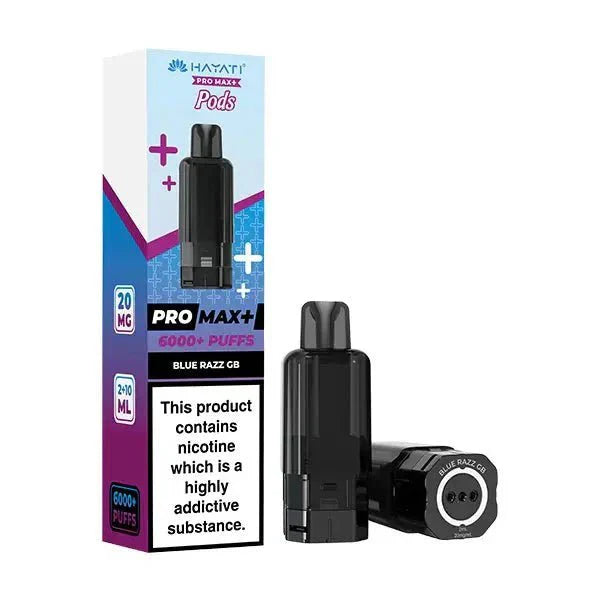 Shop Hayati Pro Max Plus 6000 Pods - Hayati Pro Max Plus 6000 Prefilled Pods - Power Vape Shop - Vape Blaze