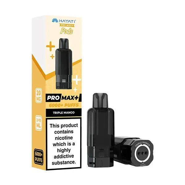 Shop Hayati Pro Max Plus 6000 Pods - Hayati Pro Max Plus 6000 Prefilled Pods - Power Vape Shop - Vape Blaze