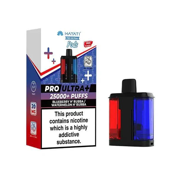 Shop Hayati Pro Ultra Plus 25000 Replacement Pods - buy Hayati Pro Ultra Plus 25000 Replacement Pods at Wolfvapes.co.uk - Vape Blaze