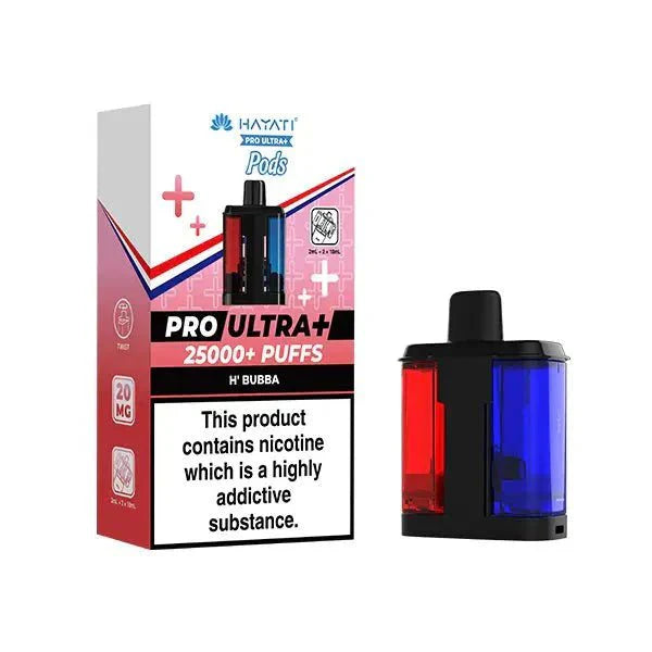 Shop Hayati Pro Ultra Plus 25000 Replacement Pods - buy Hayati Pro Ultra Plus 25000 Replacement Pods at Wolfvapes.co.uk - Vape Blaze