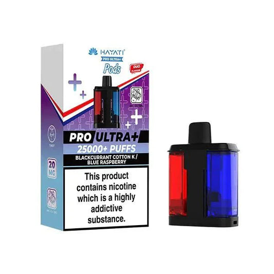 Shop Hayati Pro Ultra Plus 25000 Replacement Pods - buy Hayati Pro Ultra Plus 25000 Replacement Pods at Wolfvapes.co.uk - Vape Blaze