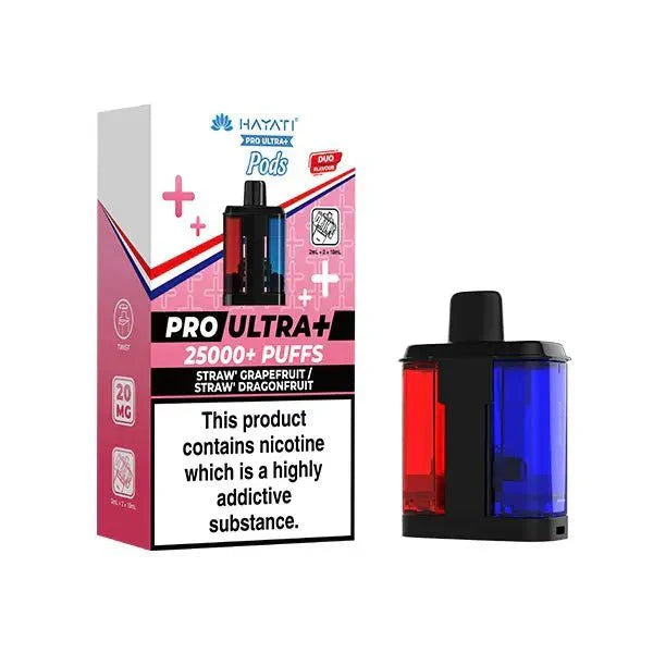 Shop Hayati Pro Ultra Plus 25000 Replacement Pods - buy Hayati Pro Ultra Plus 25000 Replacement Pods at Wolfvapes.co.uk - Vape Blaze