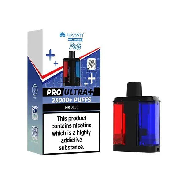 Shop Hayati Pro Ultra Plus 25000 Replacement Pods - buy Hayati Pro Ultra Plus 25000 Replacement Pods at Wolfvapes.co.uk - Vape Blaze