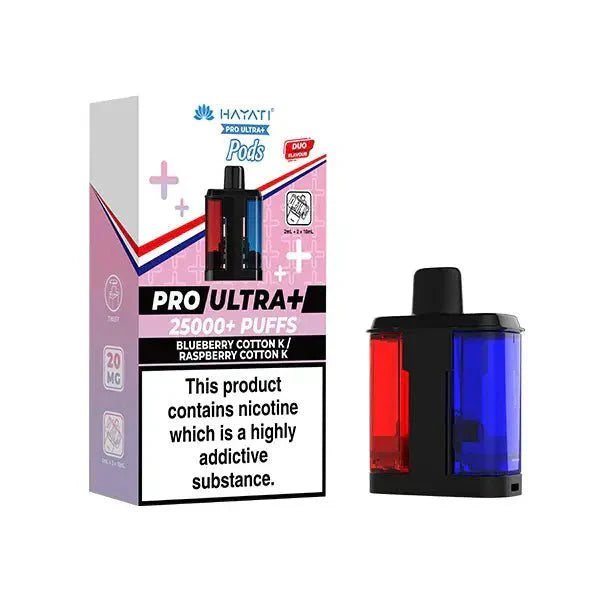 Shop Hayati Pro Ultra Plus 25000 Replacement Pods - buy Hayati Pro Ultra Plus 25000 Replacement Pods at Wolfvapes.co.uk - Vape Blaze