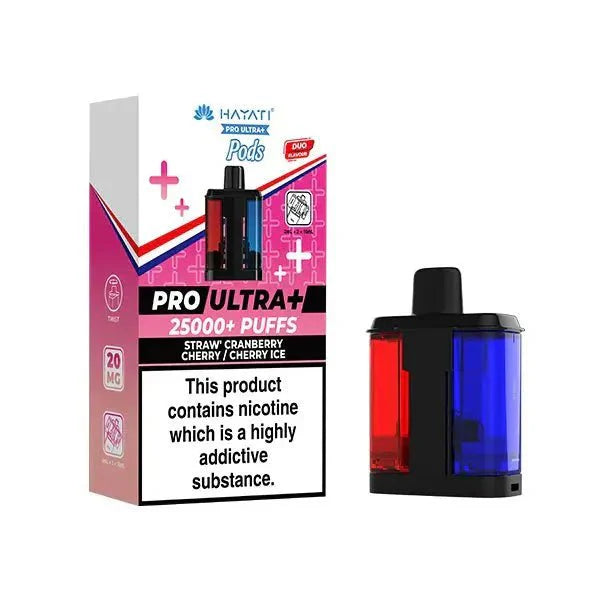 Shop Hayati Pro Ultra Plus 25000 Replacement Pods - buy Hayati Pro Ultra Plus 25000 Replacement Pods at Wolfvapes.co.uk - Vape Blaze