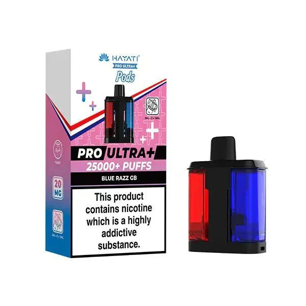 Shop Hayati Pro Ultra Plus 25000 Replacement Pods - buy Hayati Pro Ultra Plus 25000 Replacement Pods at Wolfvapes.co.uk - Vape Blaze