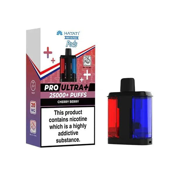 Shop Hayati Pro Ultra Plus 25000 Replacement Pods - buy Hayati Pro Ultra Plus 25000 Replacement Pods at Wolfvapes.co.uk - Vape Blaze