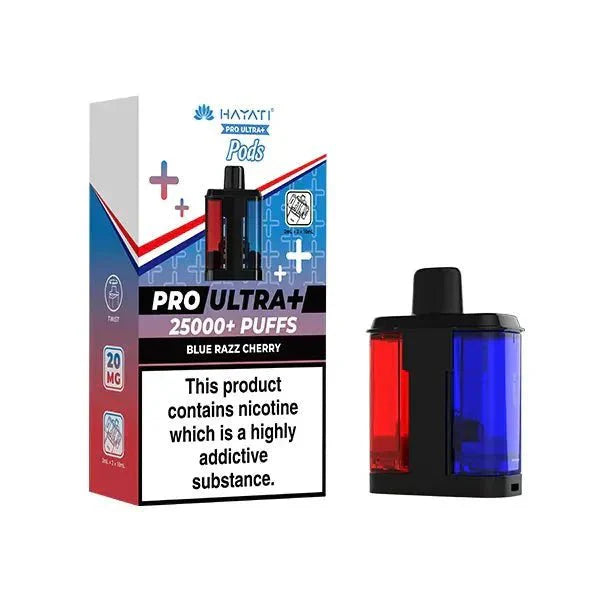Shop Hayati Pro Ultra Plus 25000 Replacement Pods - buy Hayati Pro Ultra Plus 25000 Replacement Pods at Wolfvapes.co.uk - Vape Blaze